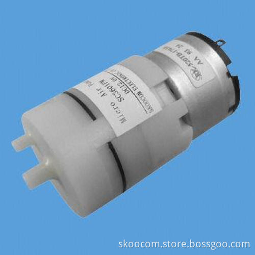 Mini Diaphragm Vacuum Pump Flow, 4LPM, DC 6/12/24V